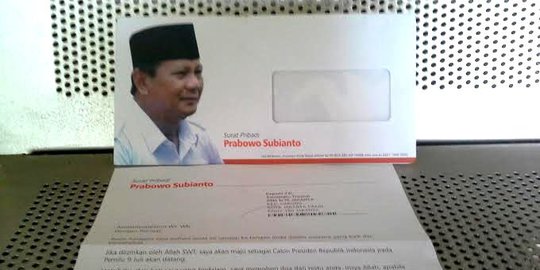5 Cerita kontroversi surat Prabowo ke guru