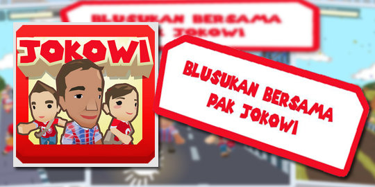 Jokowi GO!, game bertemakan Jokowi yang sukses di Google Play