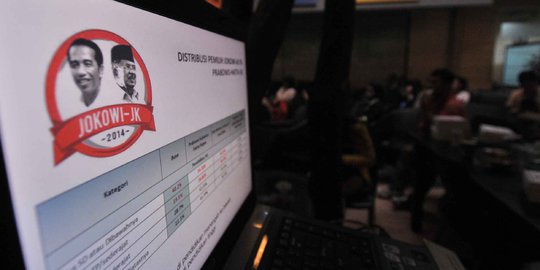 Survei IRC: Prabowo-Hatta 47,5%, Jokowi-JK 43%