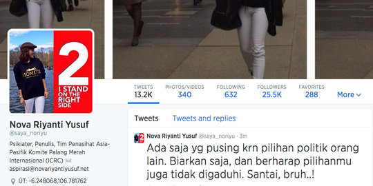 Politikus cantik Demokrat tunjukkan dukung Jokowi di Twitter