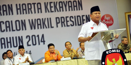 Sepekan jelang pencoblosan, Prabowo sapa warga Purwokerto