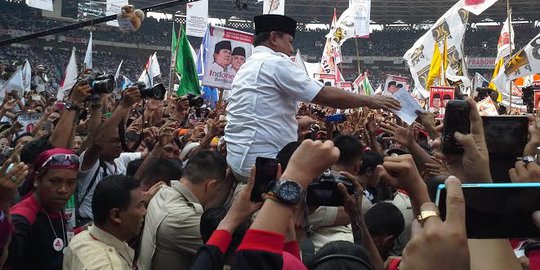 Prabowo tak sakit hati saat diejek soal bocor.. bocor...