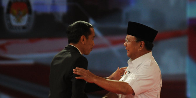 Ini makna goresan tangan Jokowi dan Prabowo