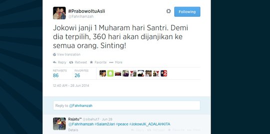 4 Pembelaan Fahri Hamzah sebut ide Jokowi sinting 