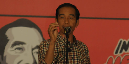 Jokowi soal survei: Mau terpaut 1-2 persen kita tetap menang