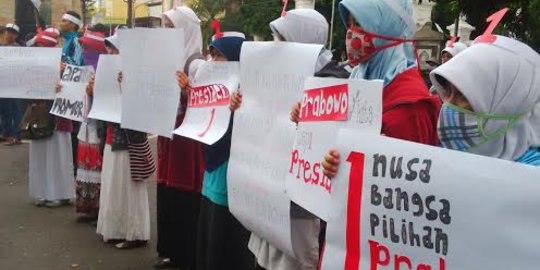 Mahasiswa Samber Nyawa Solo kembali ajak warga pilih Prabowo