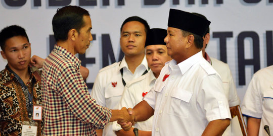 Prabowo: 9 Juli tak ada orang kaya atau miskin, semua 1 suara