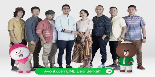 LINE berbagi berkah Ramadan kepada anak penderita kanker