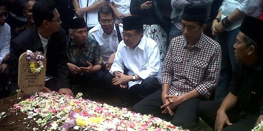 Cerita kiai meninggal di pangkuan Jokowi