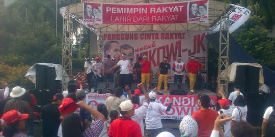 Relawan Jokowi-JK siaga satu kawal pilpres satu putaran