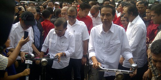 Pasangan Jokowi-JK kemungkinan yang akan menang
