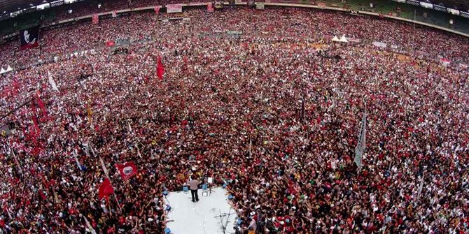 Anies Baswedan: Massa Konser Salam 2 Jari bukan bayaran