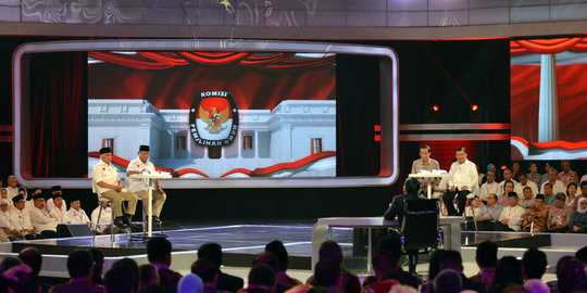 4 Beda program Prabowo vs Jokowi dalam debat pamungkas