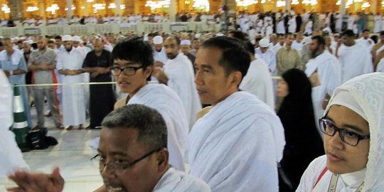 Timses sebut umroh Jokowi membuktikan keimanan dan ketaqwaan