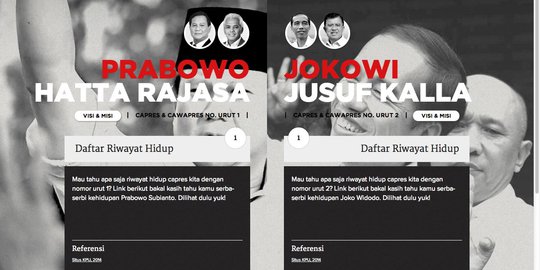 Inisiatif anak bangsa meredam black campaign lewat situs online