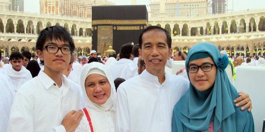 Cerita Jokowi umrah di hari tenang