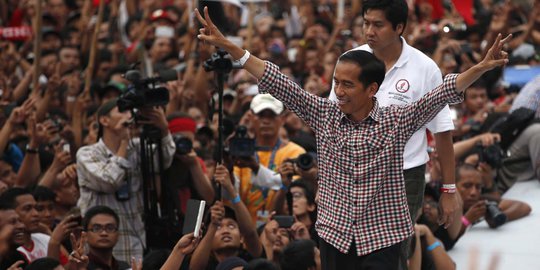 Jelang 9 Juli, Jokowi dapat perhatian dari musisi luar negeri