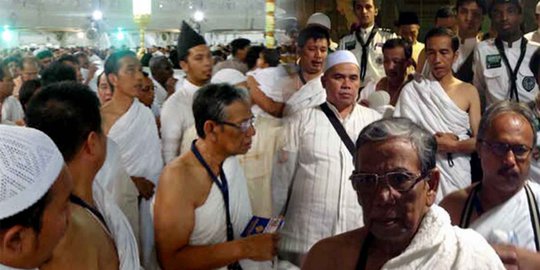 KH Hasyim Muzadi: Astaghfirullah, Jokowi beribadah pun difitnah