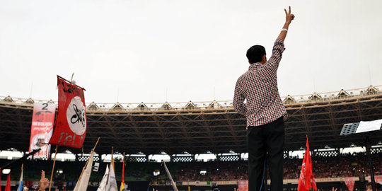 Jokowi-JK sumbang Rp 6 M untuk kampanye, Prabowo-Hatta nihil