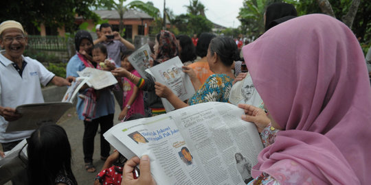Tabloid Sapujagad diskreditkan capres beredar di Temanggung