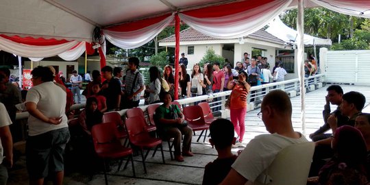 Mengintip suasana pencoblosan Pilpres di KBRI Kuala Lumpur