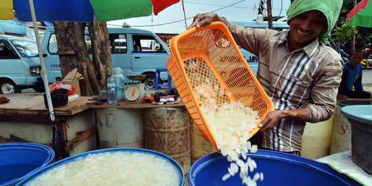 Ramadan, penjualan kolang-kaling melonjak tiga kali lipat