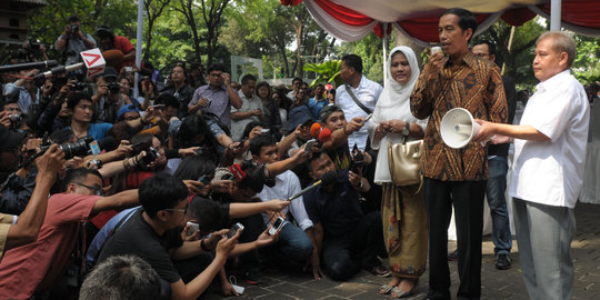 Jokowi menang telak di Kampung Deret Tanah Tinggi