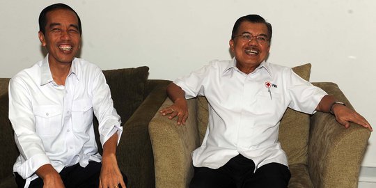 Sowan ke SBY, Jokowi-JK berangkat satu mobil