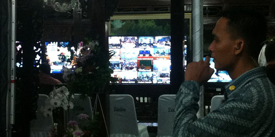 Pantau quick count, ini tujuh televisi yang dilihat SBY