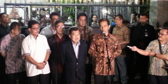 Sambil guyon, Jokowi sebut tinggal di Menteng jika jadi presiden