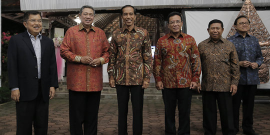 Jokowi sebut SBY ikut kawal penghitungan suara pilpres