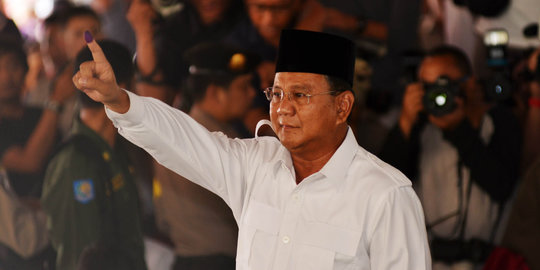 Prabowo menang tipis di kampung kelahiran ibunya