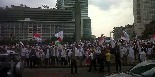 Aksi solidaritas Palestina, Prabowo belum tentu hadir