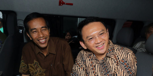 Ini komunikasi Ahok dan Jokowi pasca Pilpres