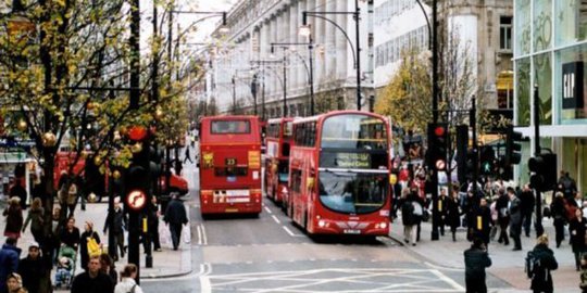 London punya jalan paling tercemar di dunia