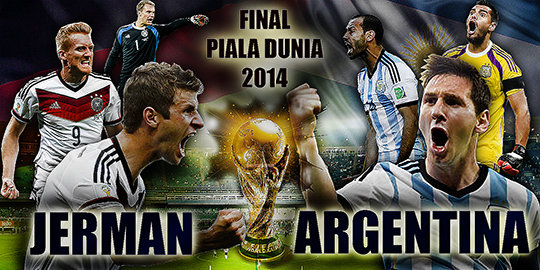 7 Prediksi Jerman vs Argentina, the real final match!