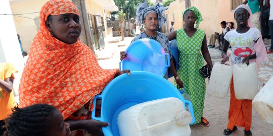 Jalani Ramadan, warga Senegal dilanda kekeringan