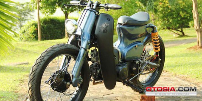 Campursari Honda lawas dan gaya street cub semi modern 