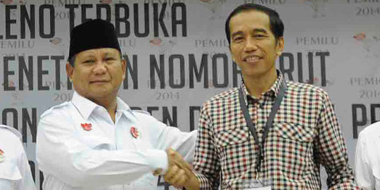 Jokowi menang tipis dari Prabowo di Kecamatan Pesanggrahan