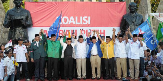 Prabowo patenkan koalisi Merah Putih jadi permanen
