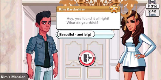 Belum genap sebulan, game Kim Kardashian meledak di App Store