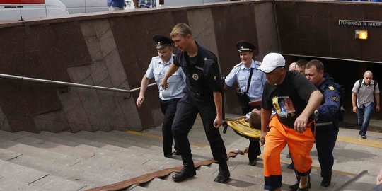 10 Tewas dalam kecelakaan kereta bawah tanah di Moskwa