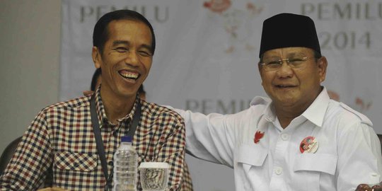 Sudah saling mau, kapan Prabowo dan Jokowi bertemu?