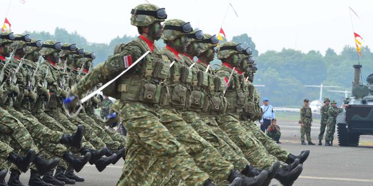 Amankan 22 Juli, TNI siagakan 35.000 anggota dan peluru karet