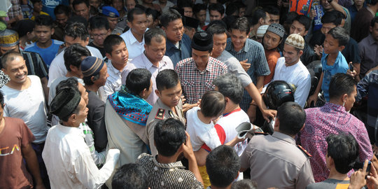 Jokowi-JK kalahkan Prabowo-Hatta di Piyungan
