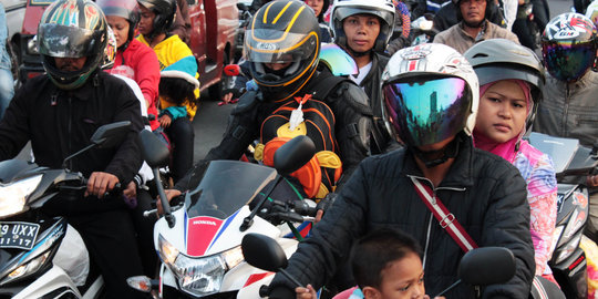 7 Tips aman mudik saat lebaran mengendarai motor