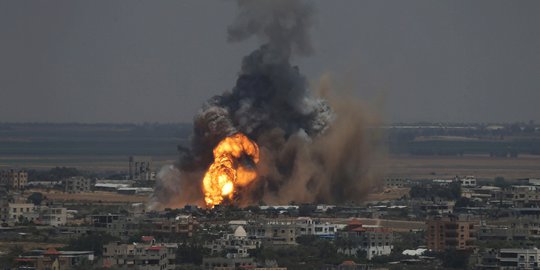 Serangan Israel ke Gaza tewaskan 213 warga Palestina