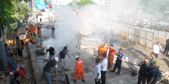 Kebocoran pipa gas PGN bukan karena pengerjaan MRT