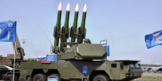 Ini rudal Buk yang meluluhlantakkan MH17 di Ukraina