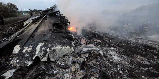 Separatis pro-Rusia klaim temukan kotak hitam pesawat MH17
